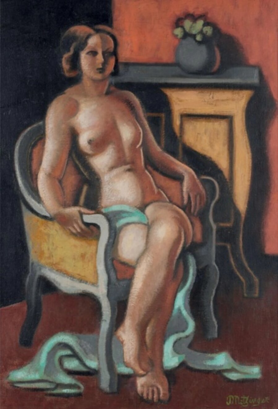 Nu au fauteuil