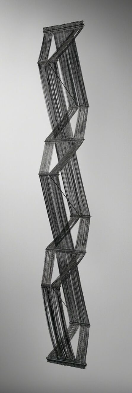 Peter Collingwood, ‘Unique prototype '3-Dimensional Macrogauze', model no. M.STEEL/2, designed for the Kiryu Performing Arts Centre’, ca. 1996