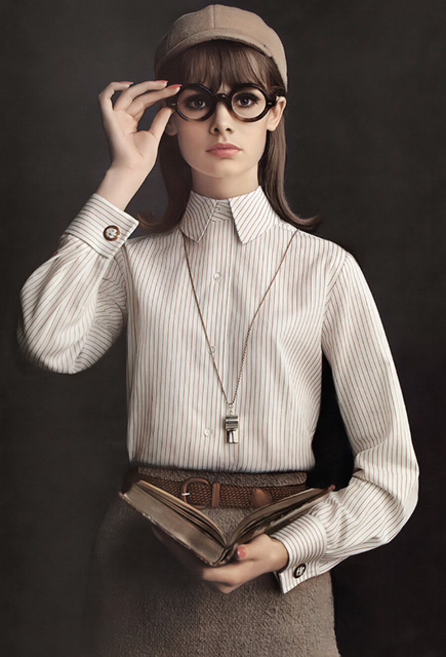 Jean Shrimpton Buttoned Up, Lady Van Heusen