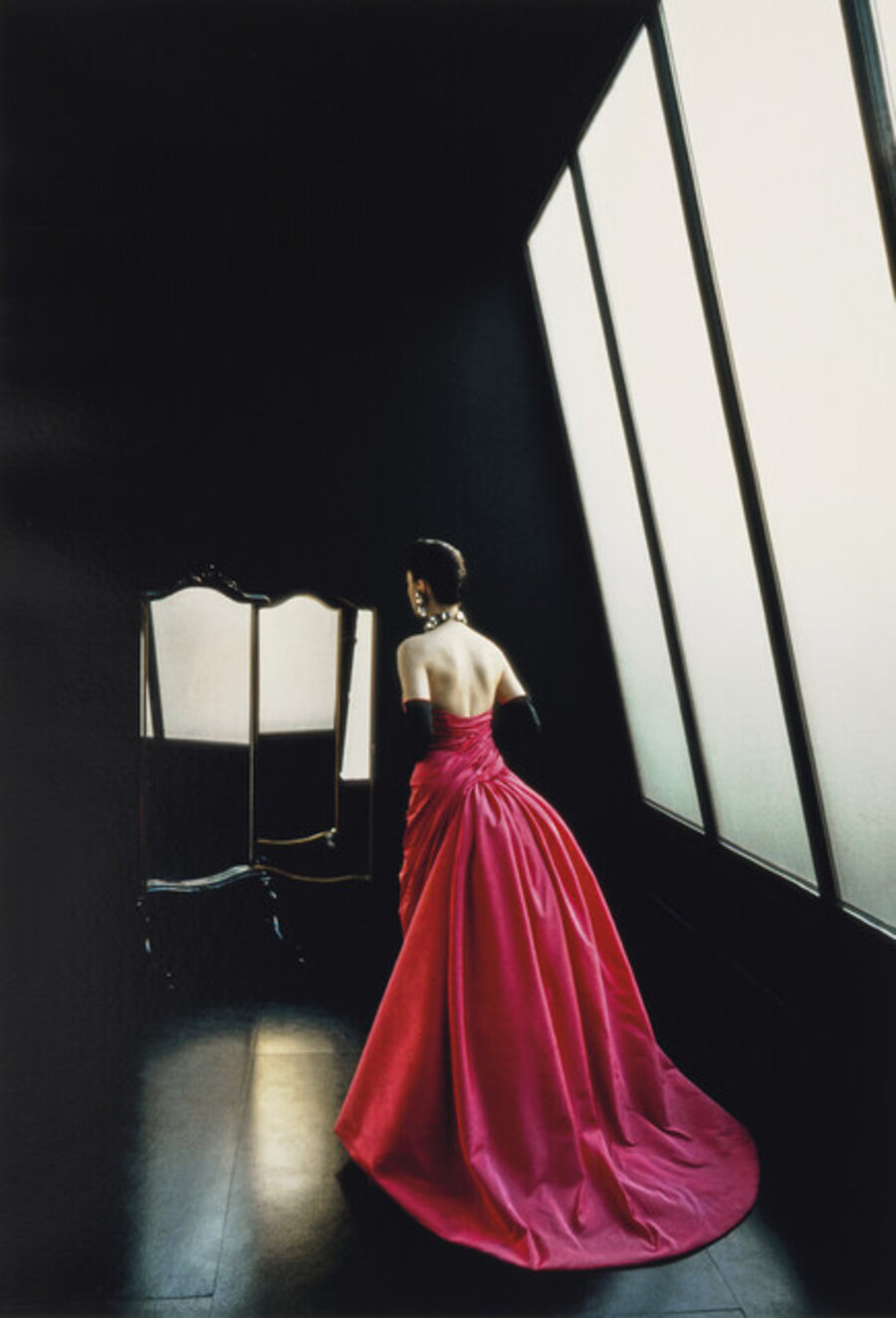 Evening dress, L'Officiel, Paris