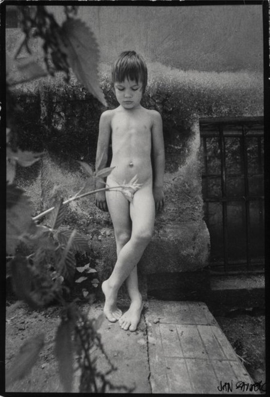 Untitled (Barefoot boy) from the series Story from Czechoslovakia, My Country