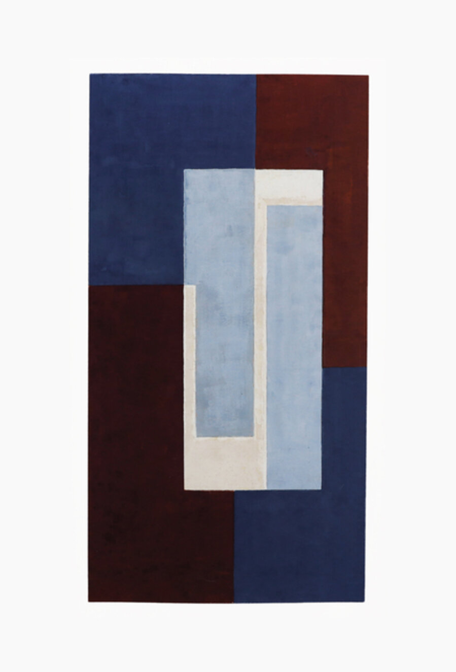 Original design for 'Grey Squares on Brown'