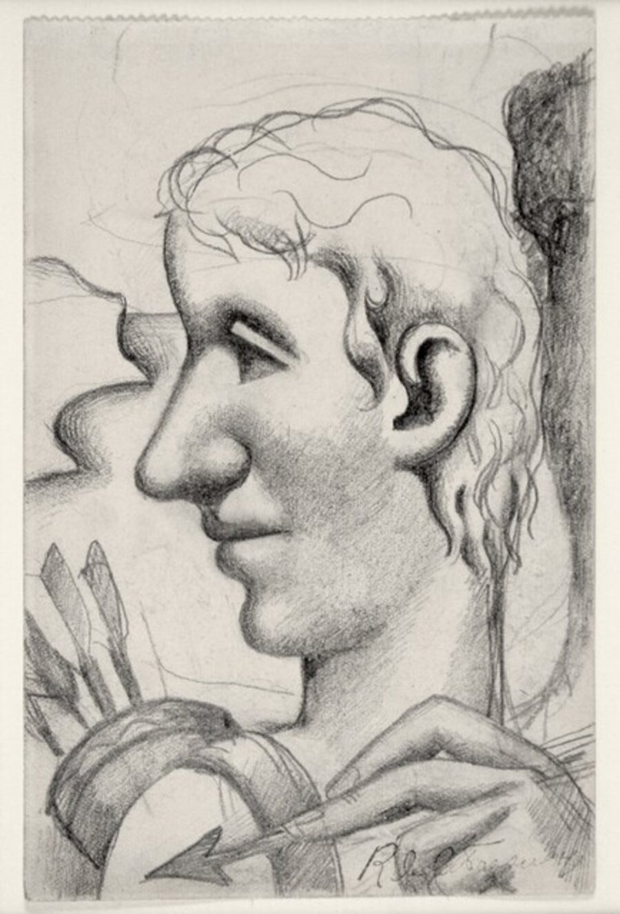 L’Homme à la flèche (the man with the arrow)