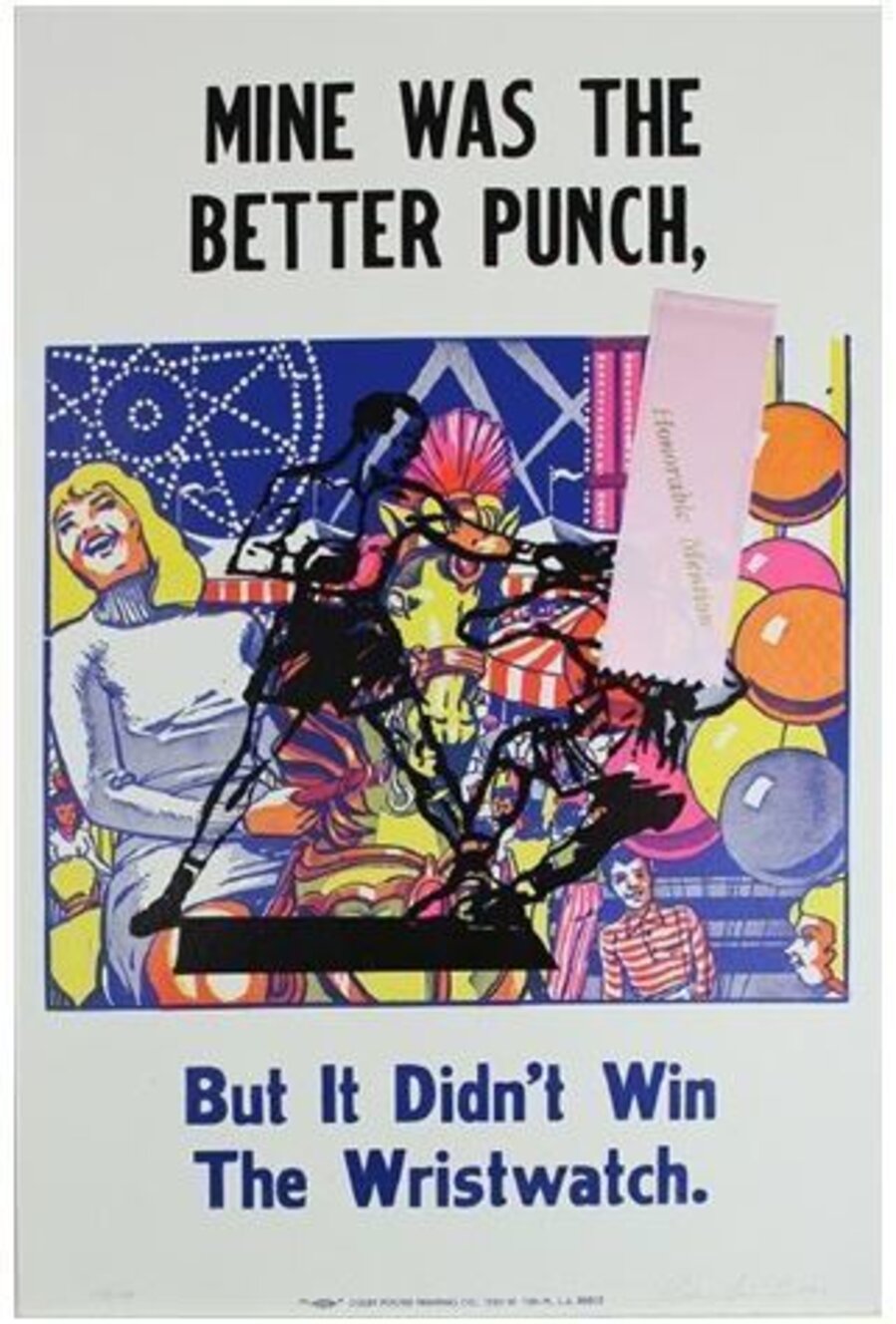 Mine was the better punch. But it didn't win the wristwatch