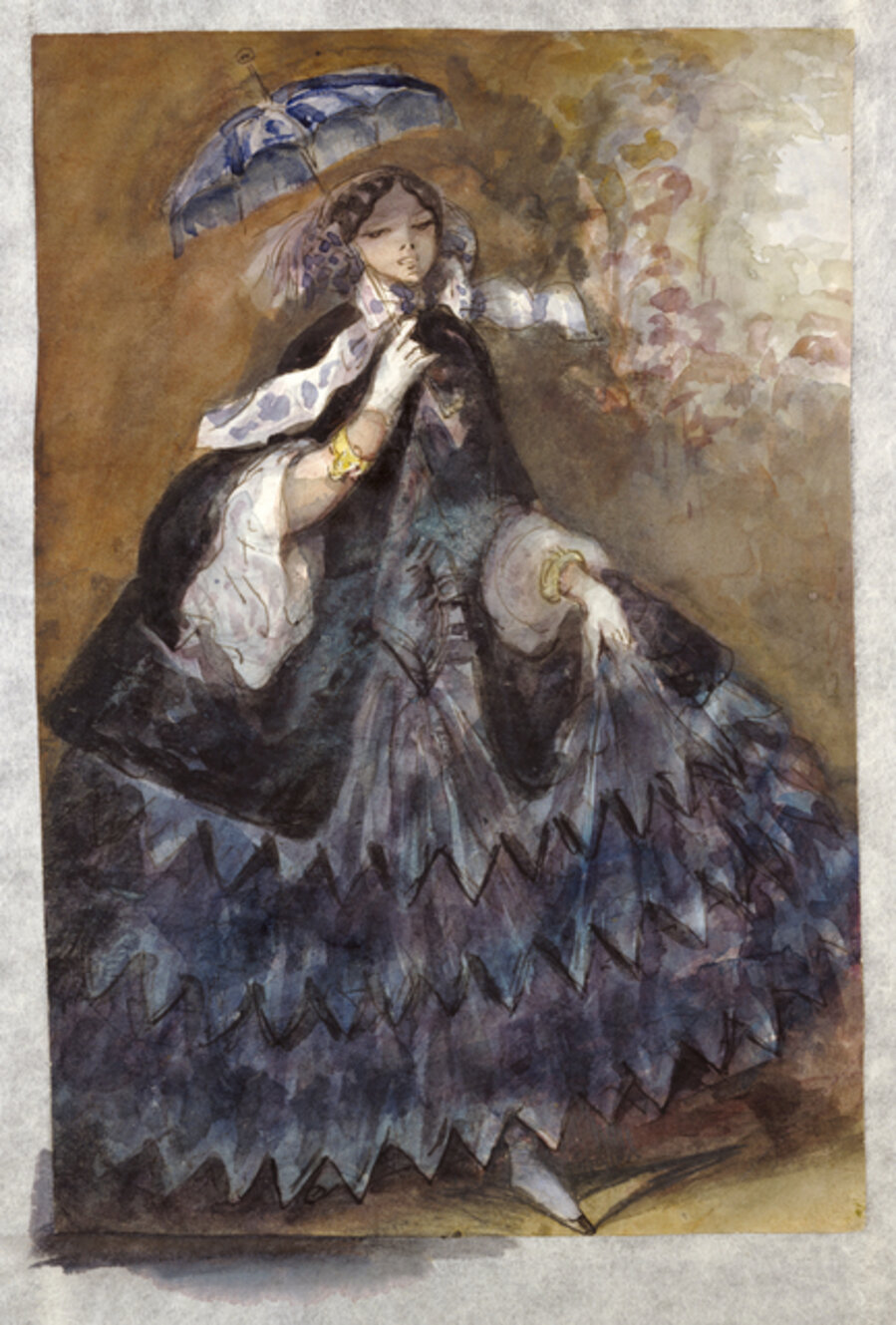 Woman with a Parasol