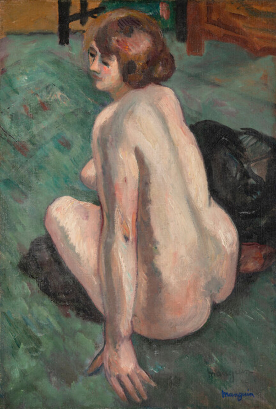 Grenouillette, nu de dos