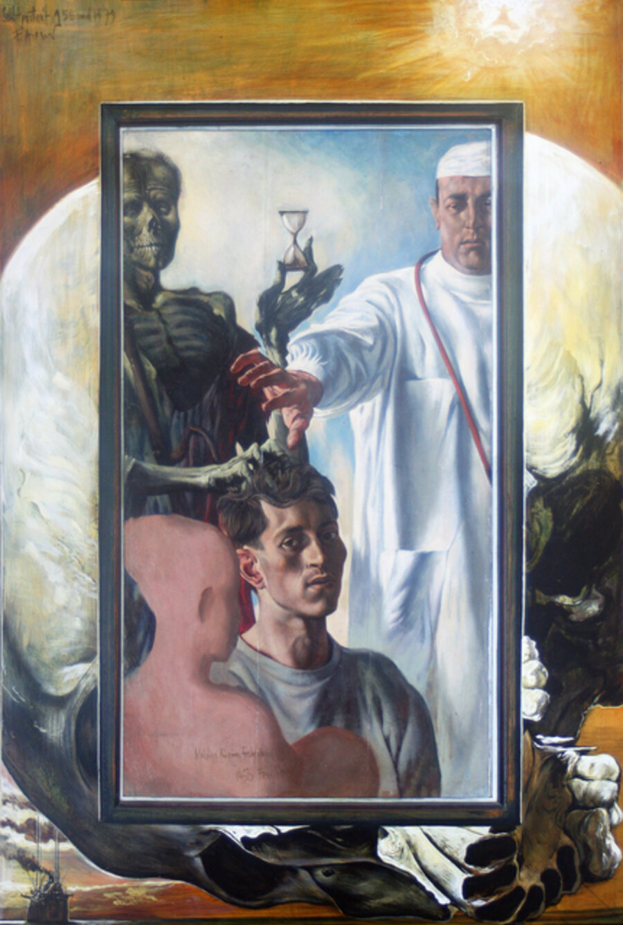 Selbstportait Vanitas