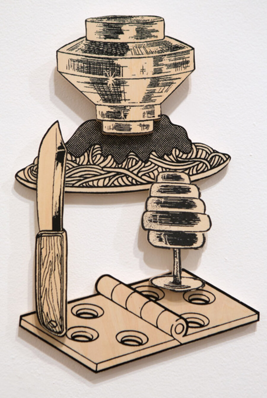 Games, Dance and the Constructions (Unfinished Plywood) #26