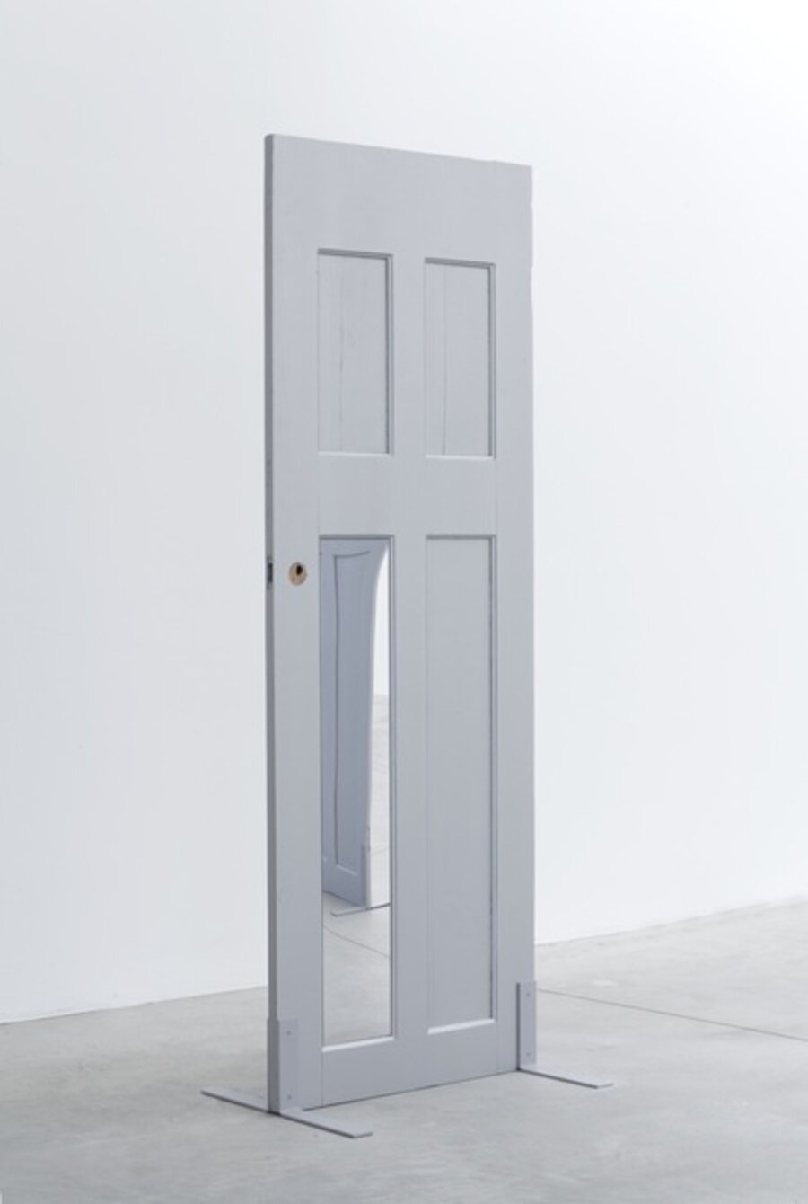Single Silver Door (two)