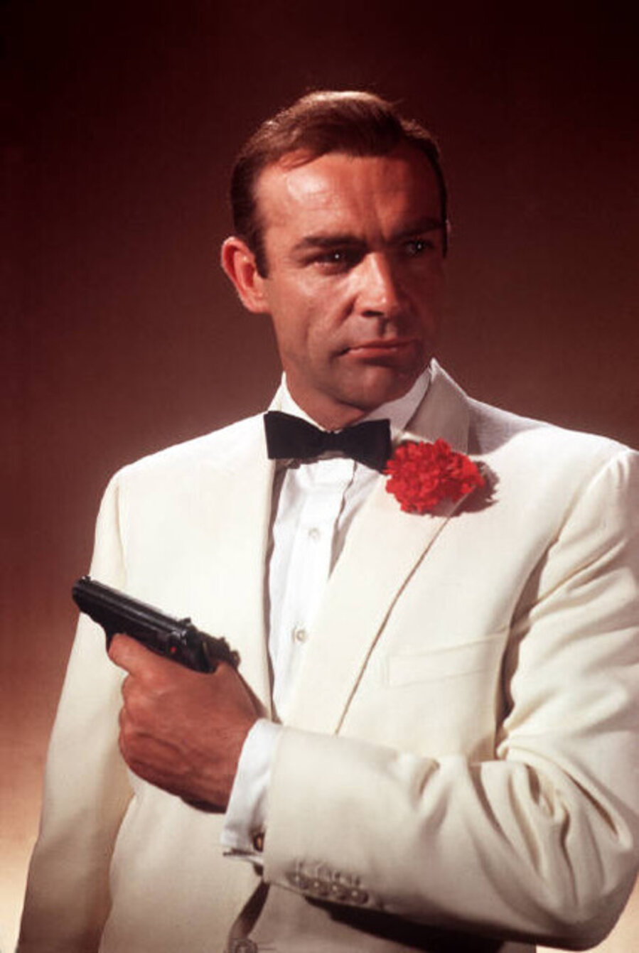 Sean Connery as James Bond in the film "Goldfinger", London, Great Britain