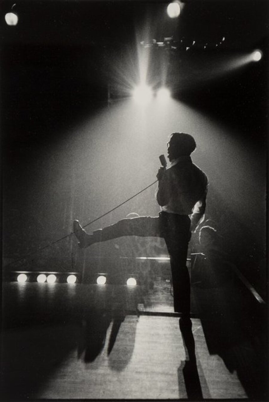 Sammy Davis Jr. Entertains at the Sands Hotel, Las Vegas, Nevada