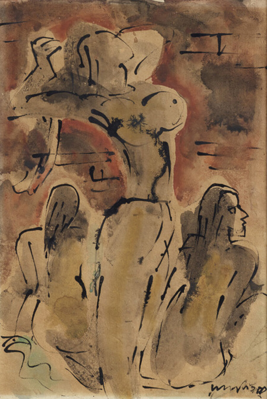 Untitled (Standing Nude)