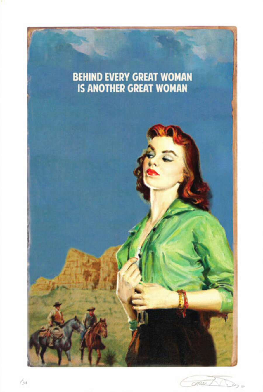 Behind Every Great Woman