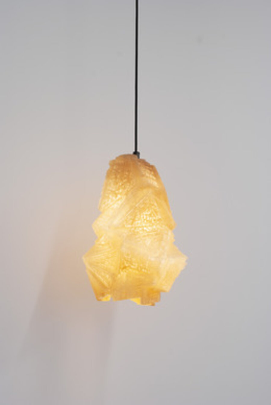Patterned Relief Pendant Light