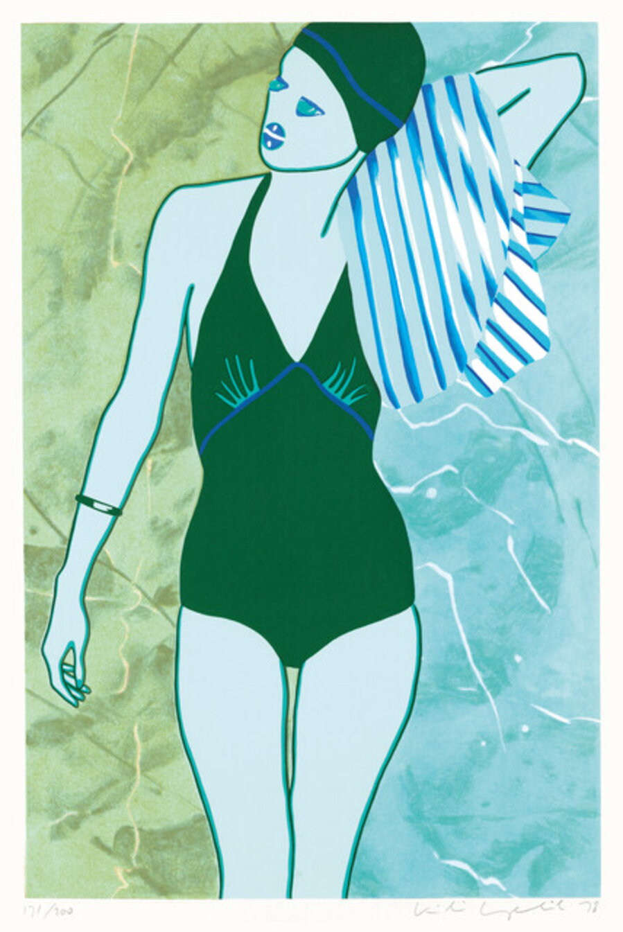 "Bathing in Green"