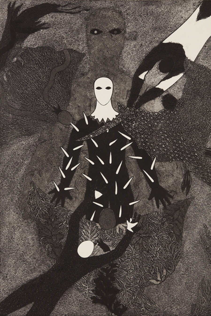 Untitled (Sikan with white Tips)