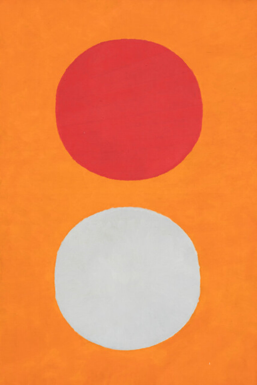 Untitled (Colour Balance with Red, White and Orange)