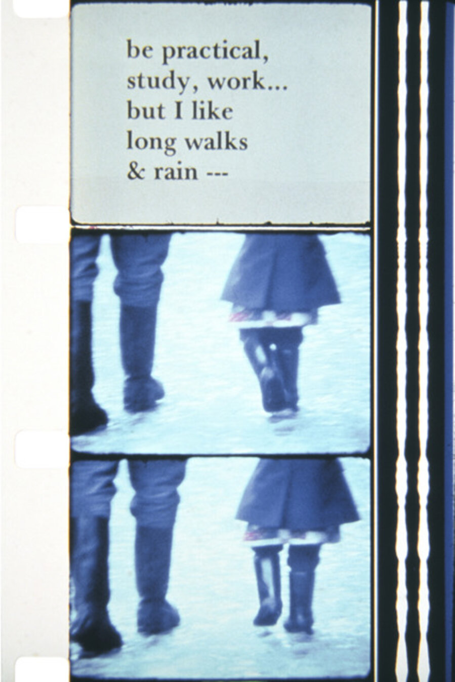 Jonas with Oona, Soho, NYC, 1977