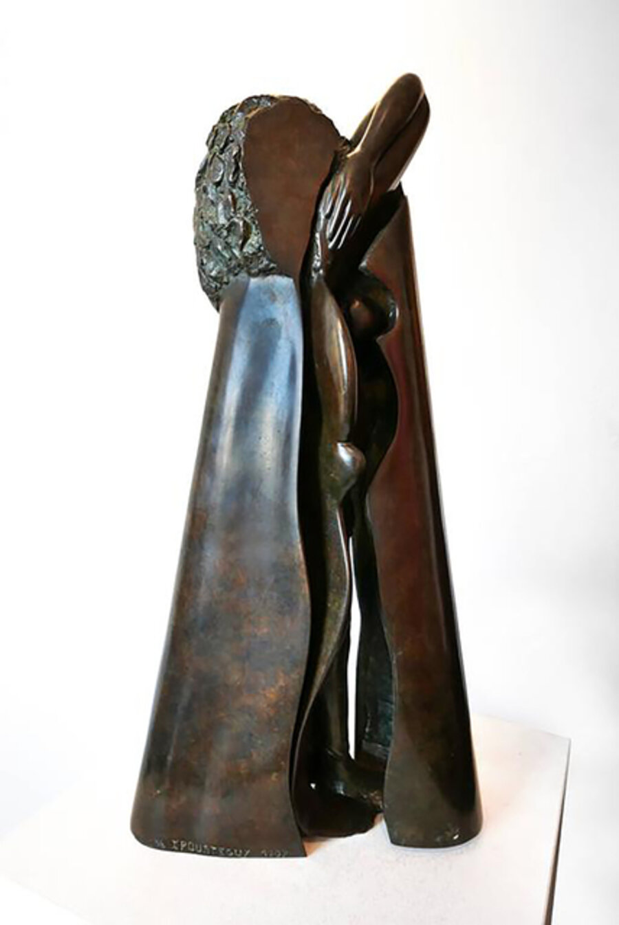 Unique Bronze Sculpture by Jean-Robert Ipoustéguy 'Jeune Fille'/ 'Young Girl'