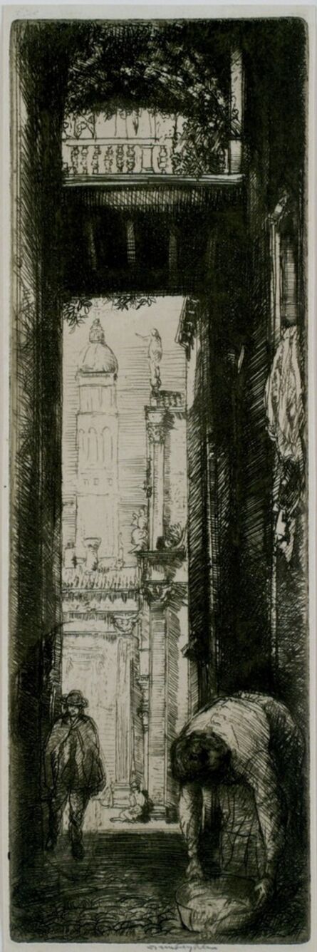 Donald Shaw MacLaughlan, ‘Santa Maria Formosa, Venice’, 1909