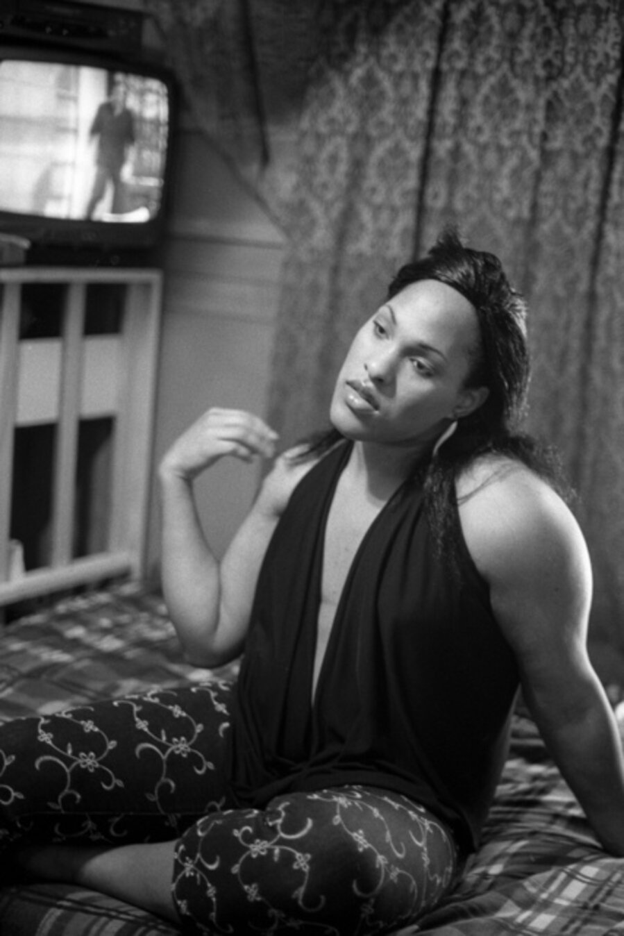 Monique in her room, Queens, NY