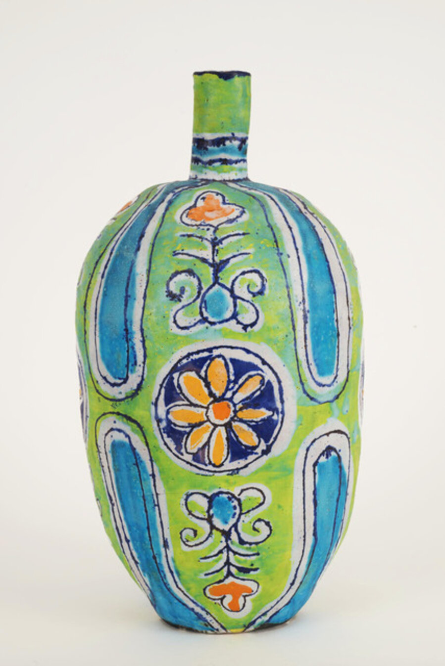 Long Bottle with Flower