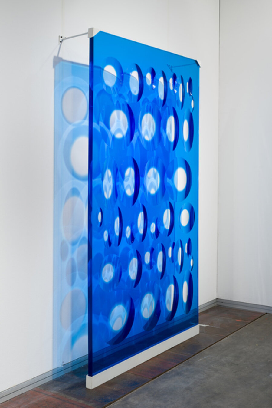 36 óvalos azules | 36 blue ovals