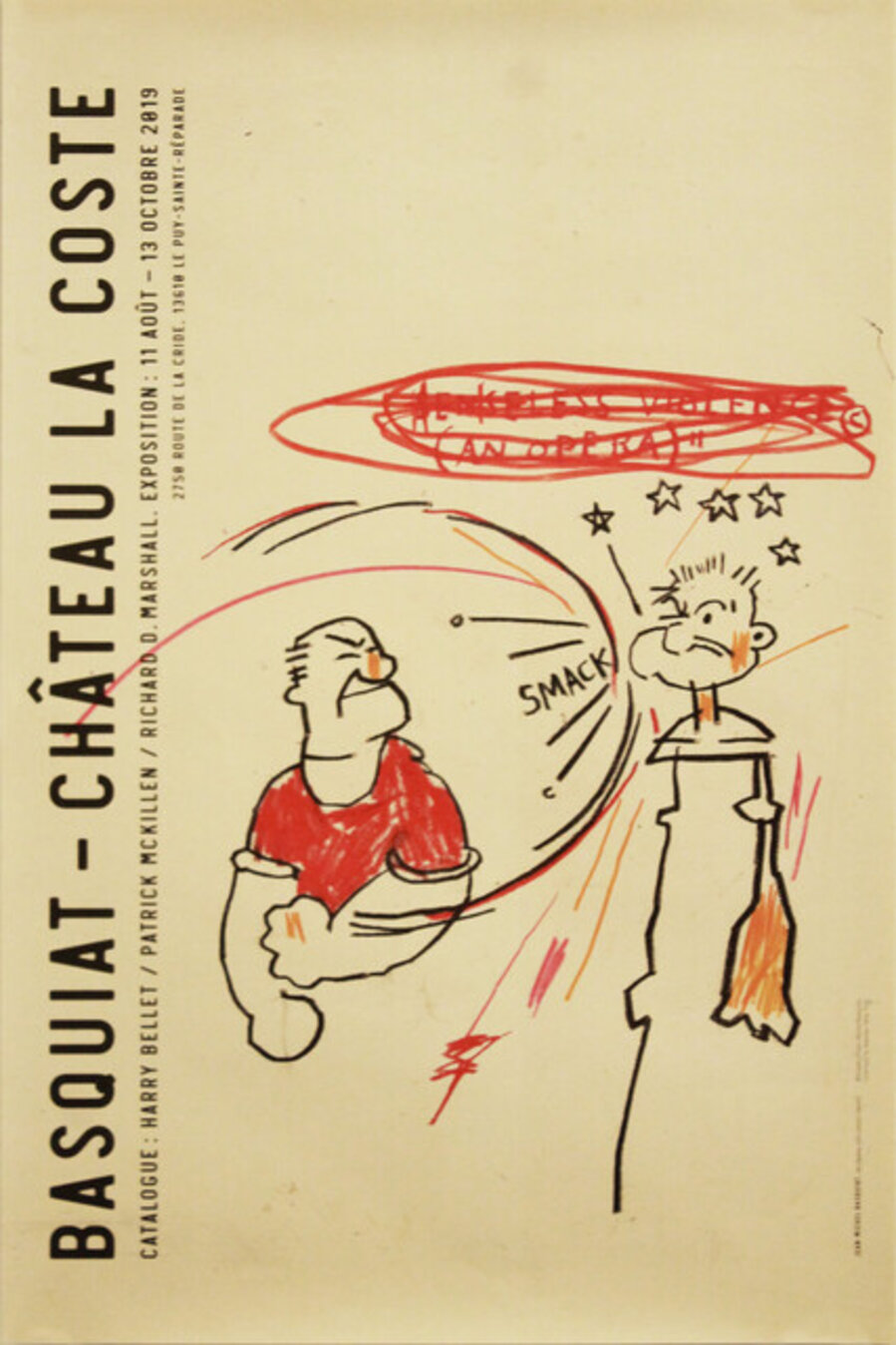 2019 French Exhibition Poster, Château Lacoste