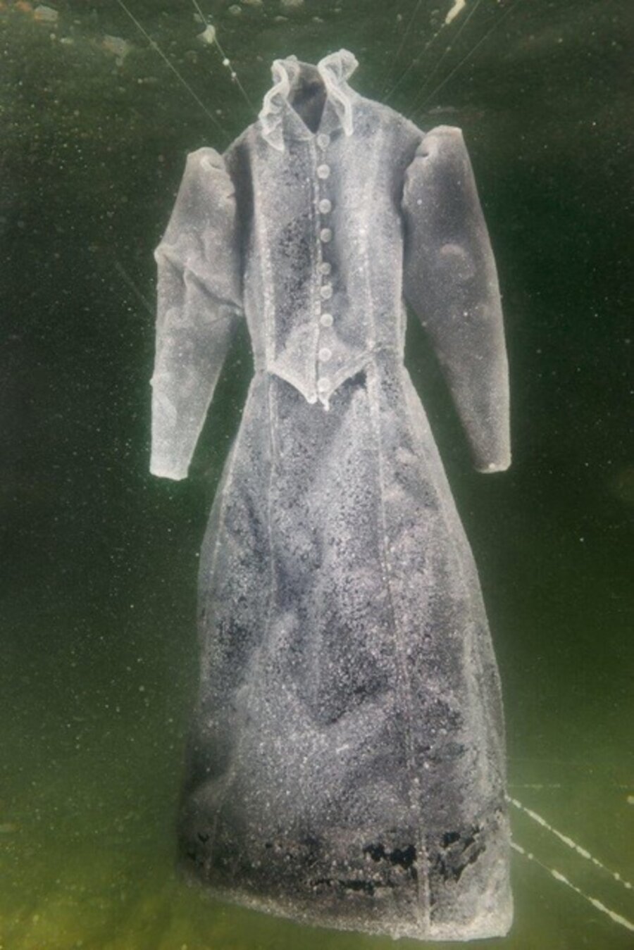 Salt-Crystal Bridal Gown V