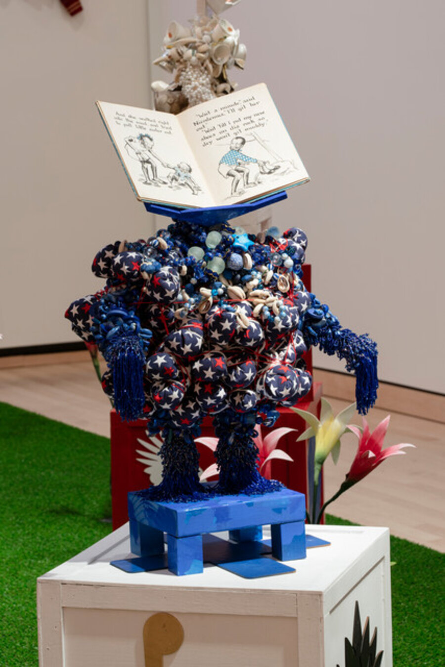 Who Will Tell You Your Story and How? (Blue Power Figure)