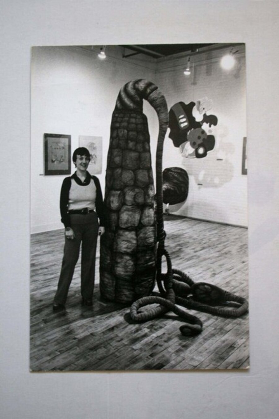 Gillian Bradshaw Smith in Studio