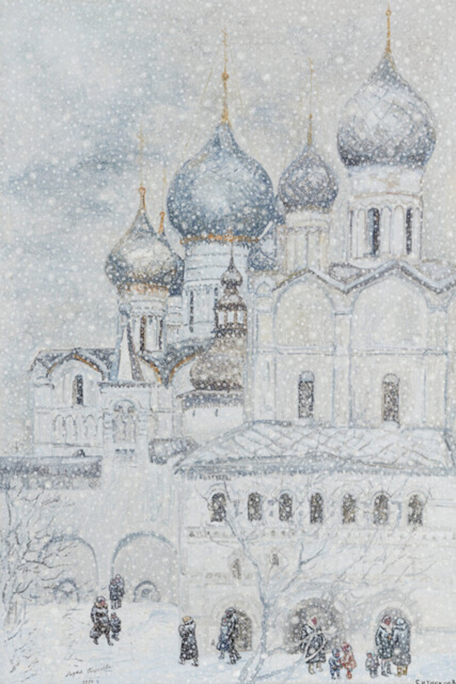 Monastery in Winter