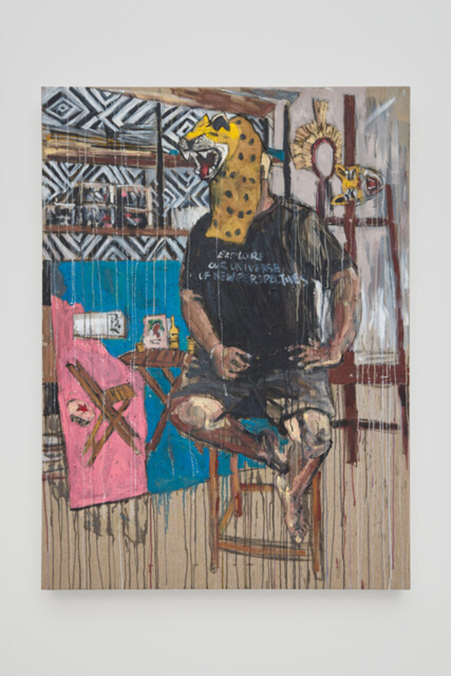 Denilson Baniwa, from the series Artists in the Studio