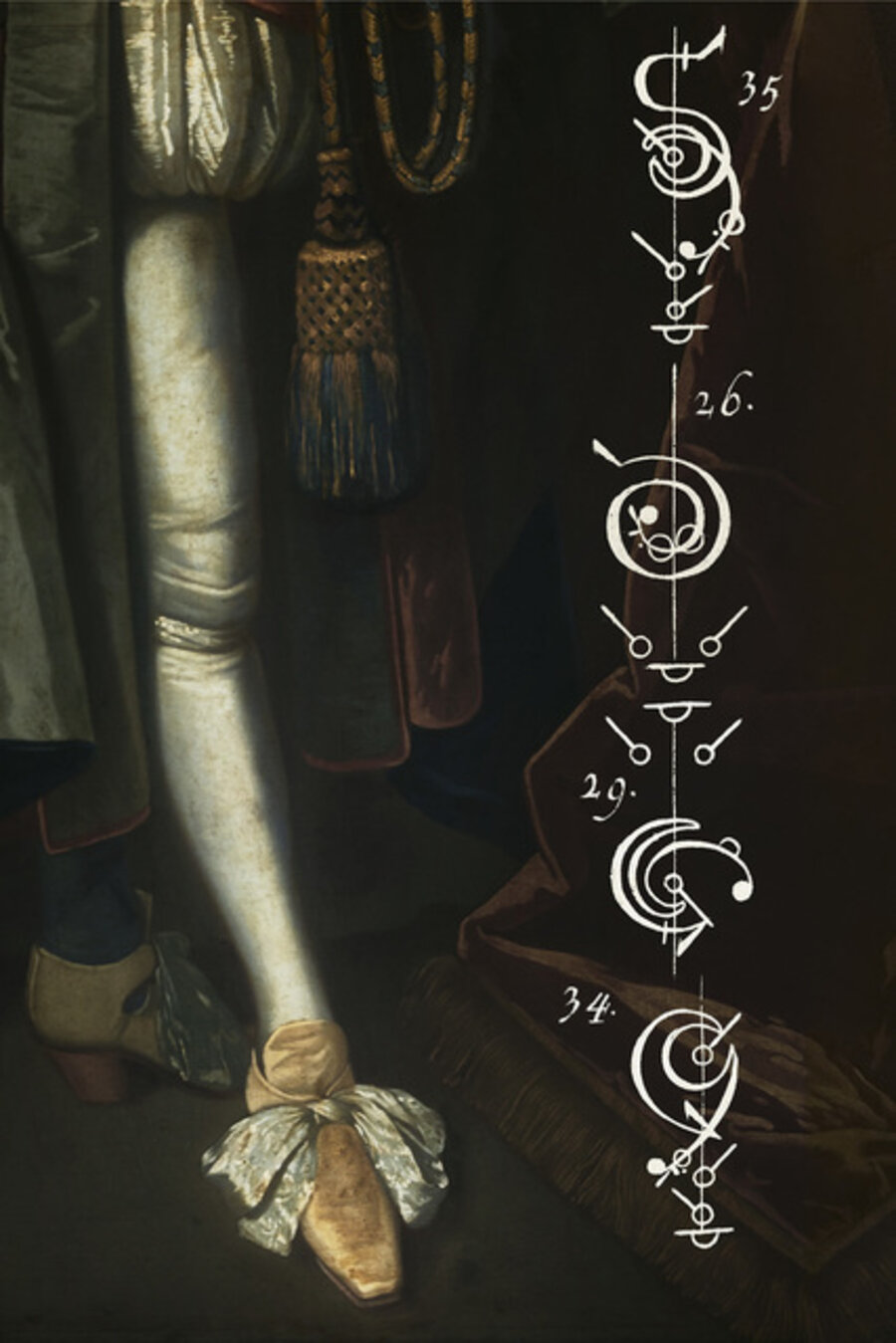 The Calligraphy of Dance 17, The King's Leg c.1680