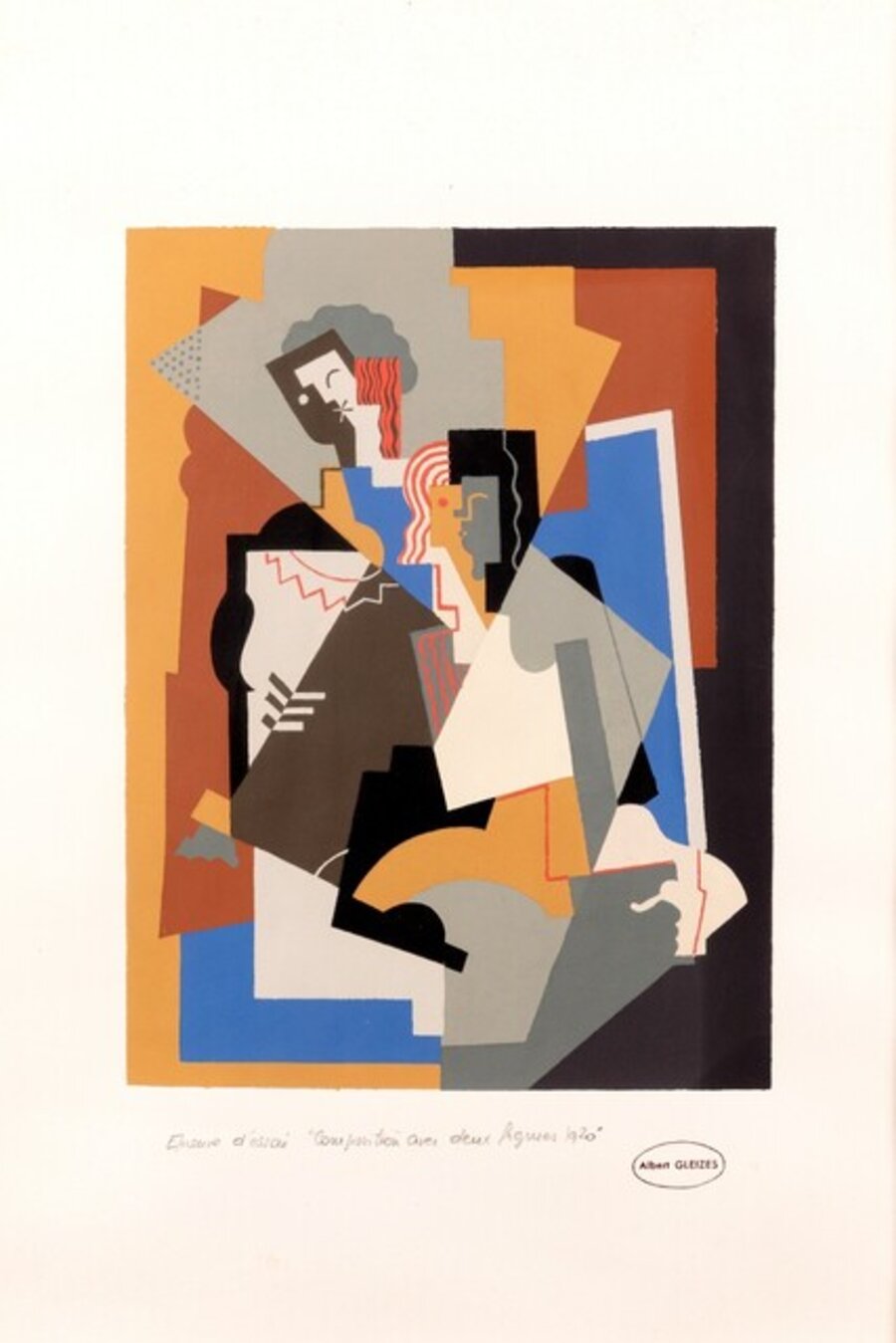Composition avec deux figures
