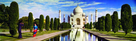 Norm Kerr, ‘Colorama 239, Taj Mahal, Agra, India’, may 24-2011