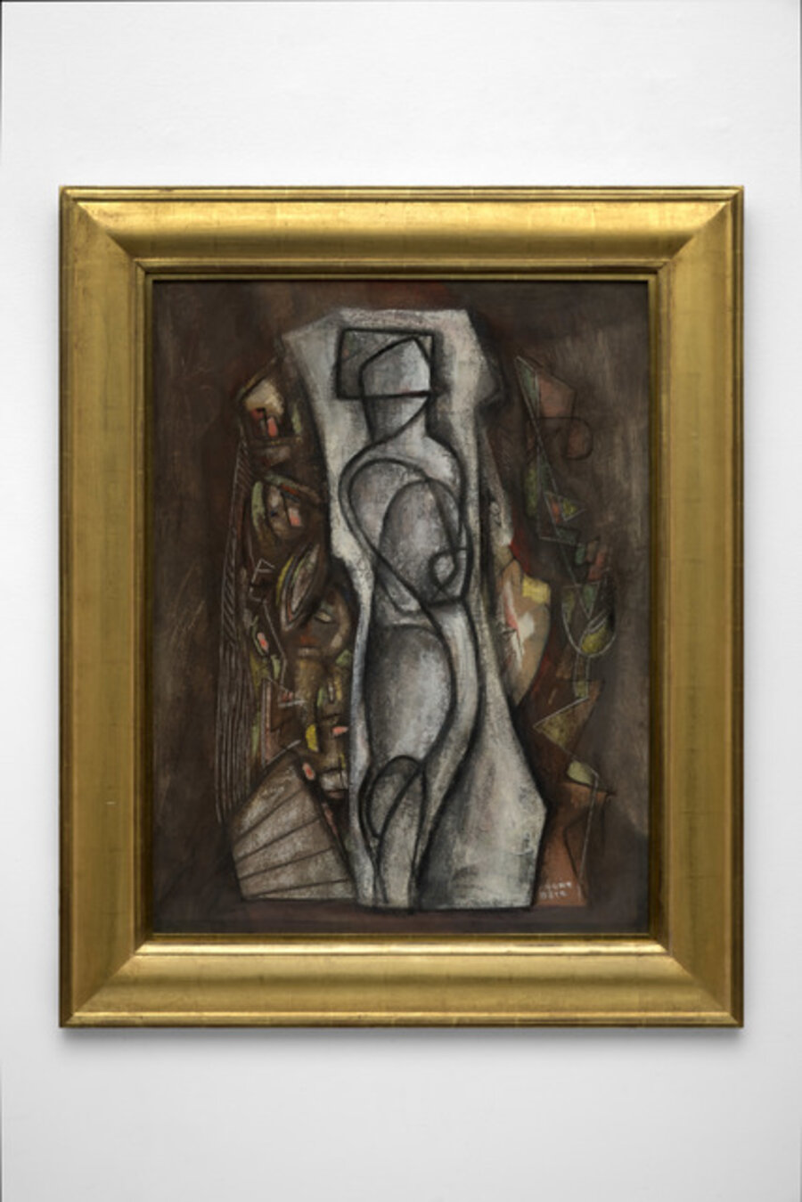 Untitled Composition with Figure