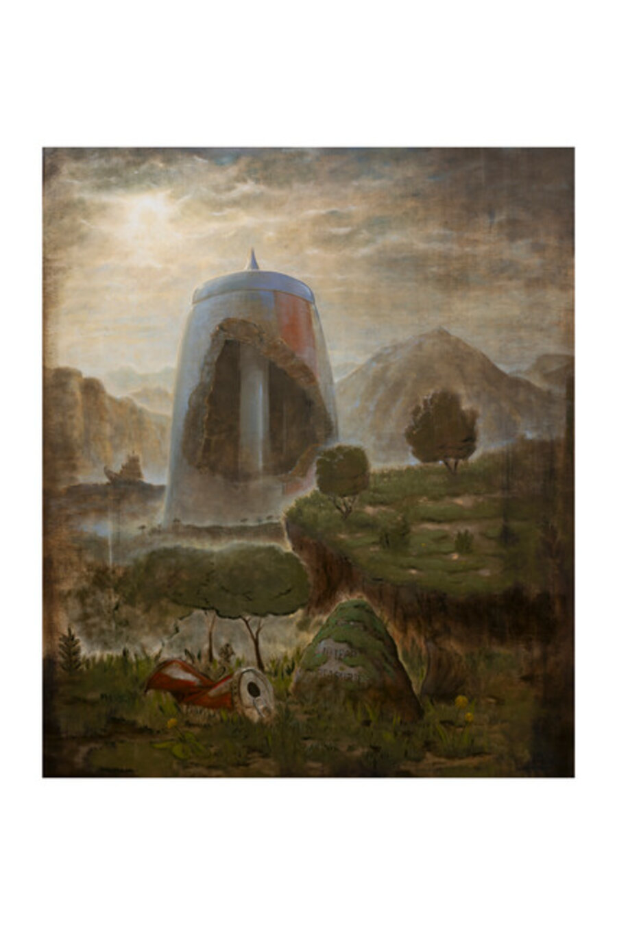 Ruins at the Andes Mountains