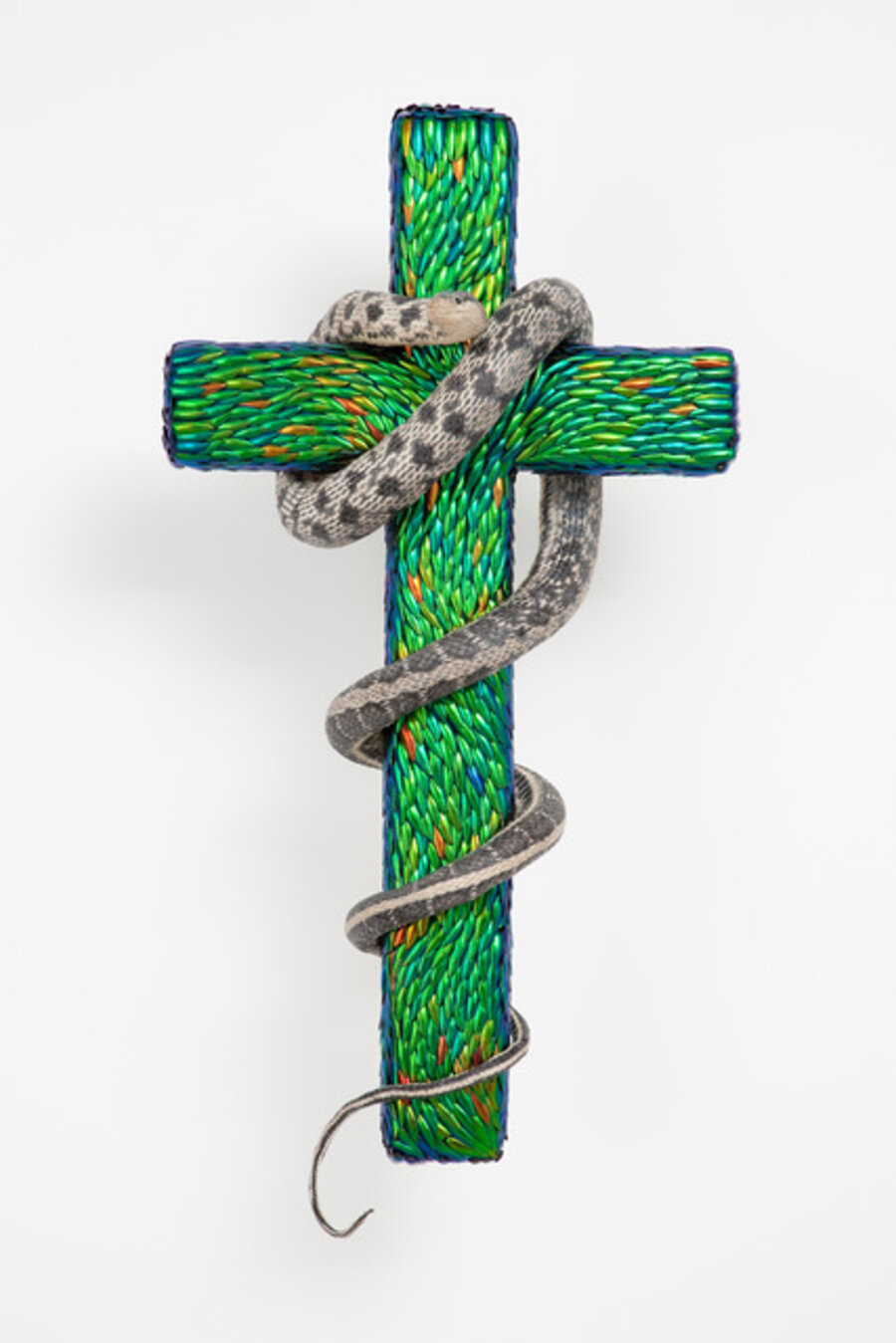 Cross With Snake
