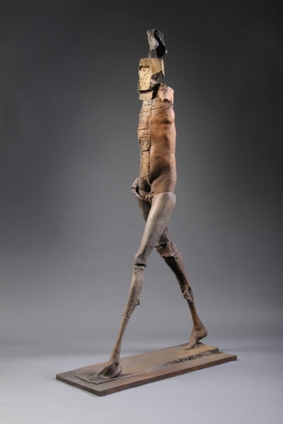Deep Striding Woman