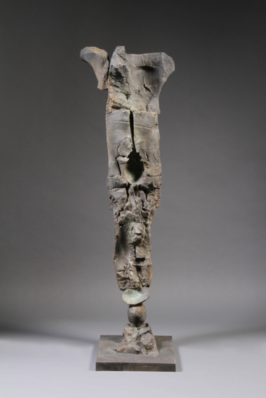 Figure with Hollow Abdomen, 1/4