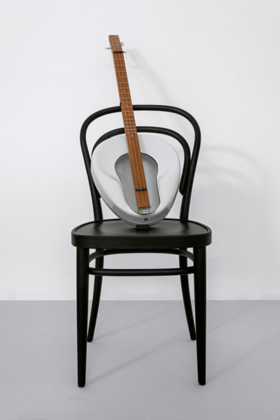 Untitled (Thonet chair, Jackson guitar)