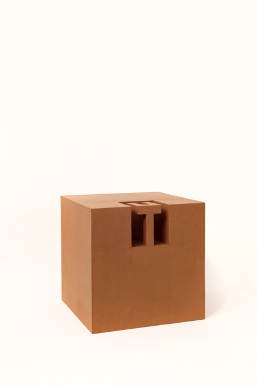 Cardboard sculpture