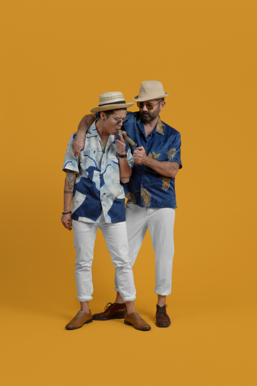 “Self-identified as non-binary transmasculine, Eli Chi comes from a Chinese family who immigrated to the United States from Cuba. He’s one of the founders of the Tender Bois Club, a music production house modeling the kind of tender, creative, and connected masculinity he wishes to see in the world.