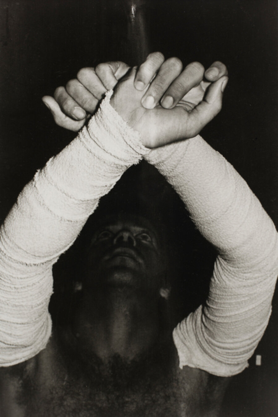 Untitled (Performance with surgical bandage) #26