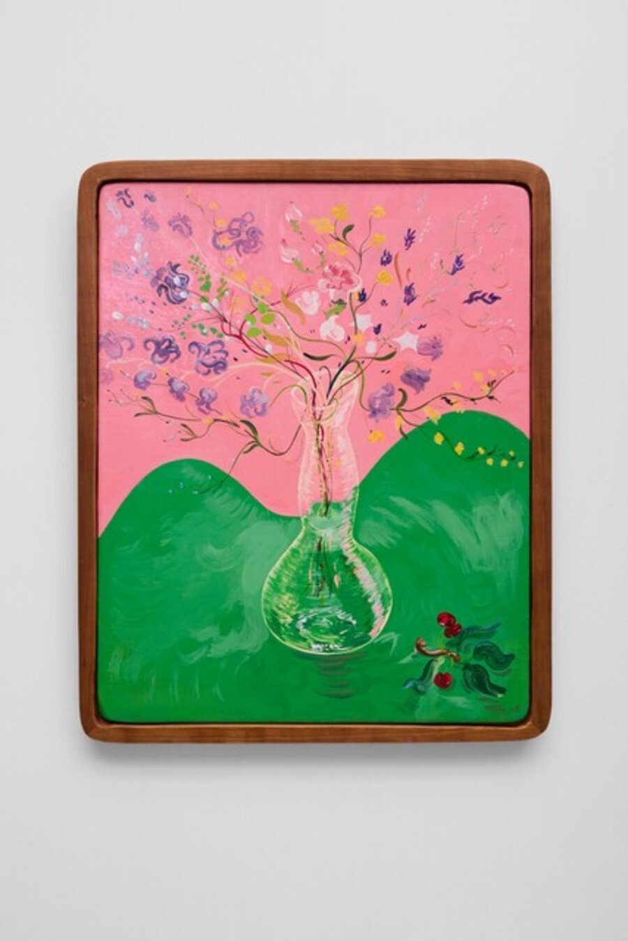 Pink Room Green Table