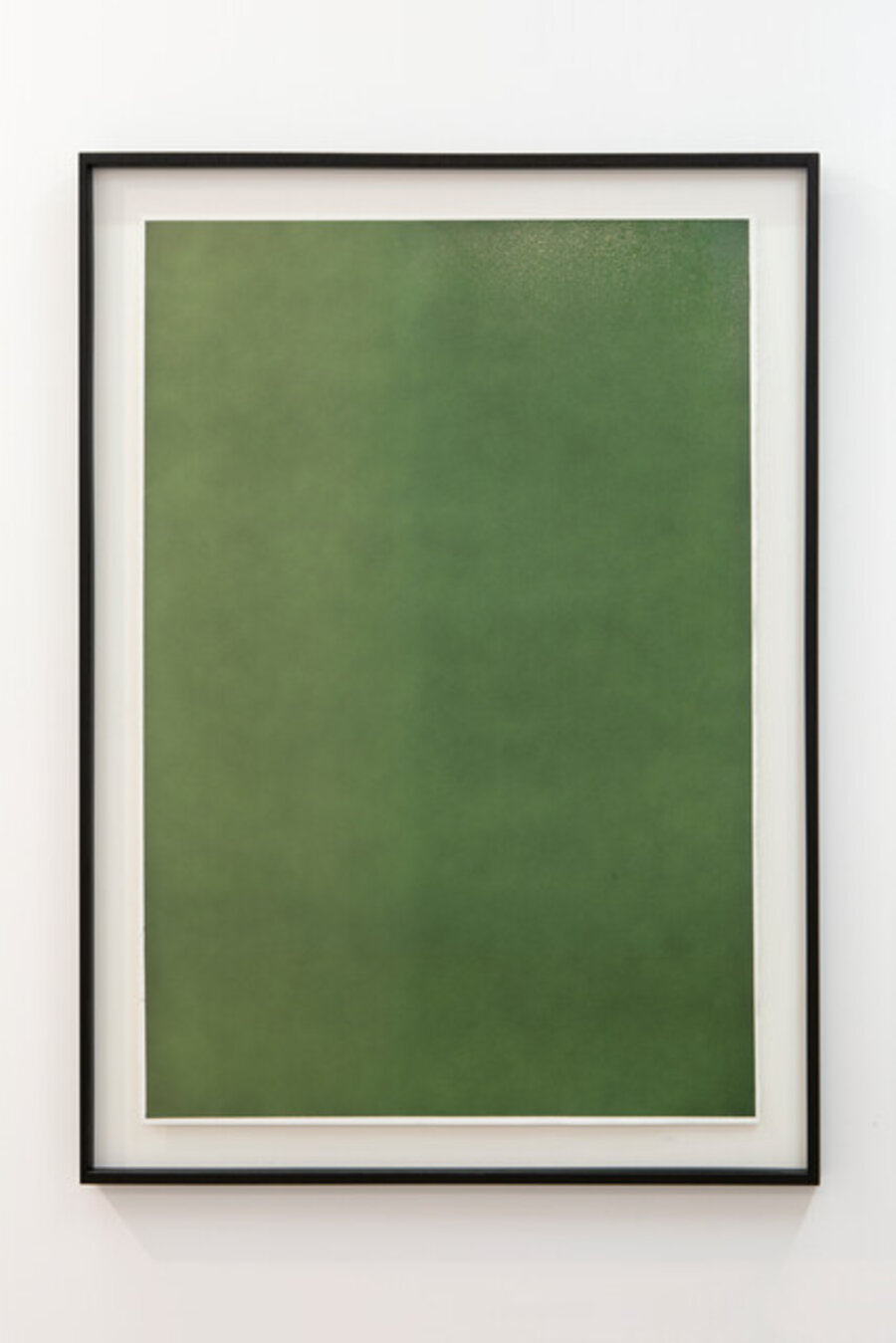 Untitled (Forgery Painting 11: Deep black solvent-based ink, polyurethane varnish)