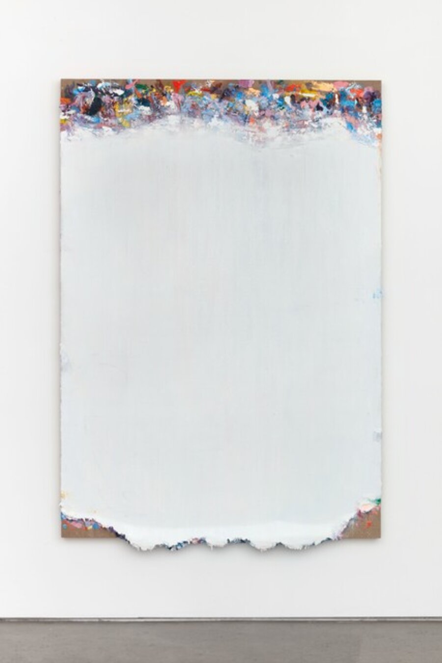 Untitled (White Scrape)