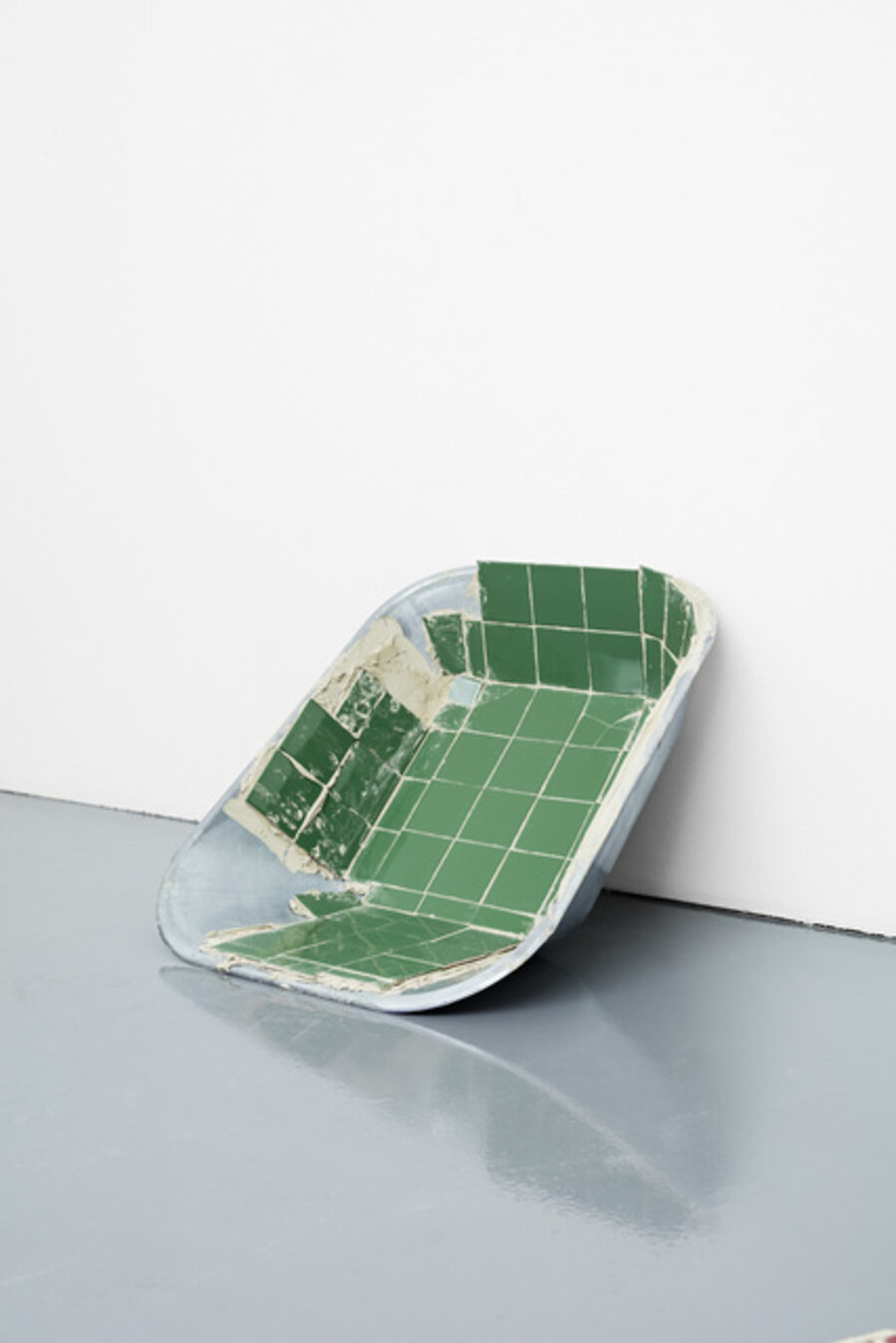 Tiled Wheelbarrow Tray
