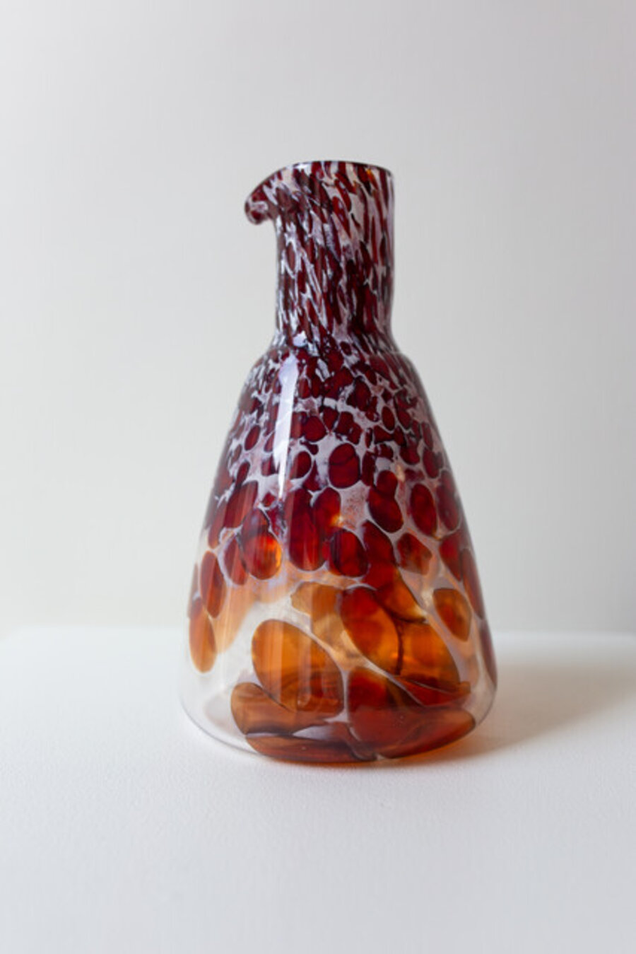 The Woodstockholm Jar : White on Red